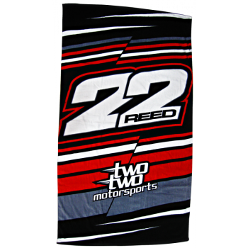 Smooth Industries TWO TWO MOTORSPORTS BEACH TOWEL